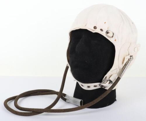 Pre-WW2 D Lewis Pattern Flying Helmet with Gosport Tubes