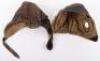 2x WW2 Royal Air Force C-Type Flying Helmets - 5