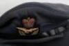 EIIR Royal Air Force Officers Service Dress Peaked Cap - 3