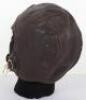 WW2 US Navy Leather Flight Helmet - 4