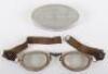 French Made 1930’s Stadium Air Express Flying Goggles - 2