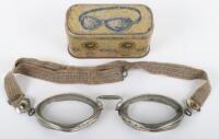 Pair of Vintage Aviators French Made Goggles “OTO MARQUE DEPOSEE BREVETE S G.D.G”