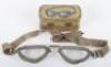 Pair of Vintage Aviators French Made Goggles “OTO MARQUE DEPOSEE BREVETE S G.D.G” - 2