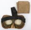 Fine Pair of Early Aviators Flying Goggles - 2