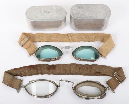 2x Pairs of Aviators Luxor Goggles No7 by E B Meyrowitz