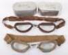 2x Pairs of Aviators Luxor Goggles No6 by E B Meyrowitz - 4