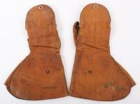 Royal Flying Corps Air Gunners Flying Gauntlets