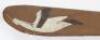 Small Wooden Generator Propeller Painted with French Spa3 Flying Stork Insignia - 3