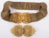 Great War British Royal Flying Corps Ladies Waist Belt - 4