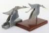 2x Mascots of Hispano Suiza Style Flying Storks - 5