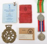 WW2 British Campaign Medals & Paperwork of RAF Interest