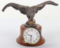 Early 20th Century Eagle in Flight Pocket Watch Stand