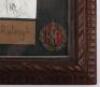 Brass Circular Frame of WW1 Royal Air Force Interest - 3