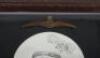 Brass Circular Frame of WW1 Royal Air Force Interest - 4