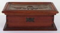 Great War Belgium Aviation Storage Box / Tea Caddy