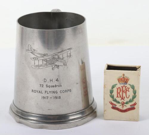 Royal Flying Corps 72nd Squadron Tankard