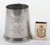 Royal Flying Corps 72nd Squadron Tankard