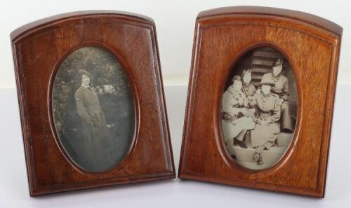 2x WW1 Women&rsquo;s Royal Air Force (WRAF) Framed Photographs