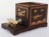 Great War Period Royal Air Force Parquetry Money / Jewellery Box - 2