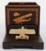 Great War Period Royal Air Force Parquetry Money / Jewellery Box - 3