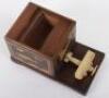 Great War Period Royal Air Force Parquetry Money / Jewellery Box - 4