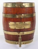 WW1 Royal Flying Corps Officers Mess Rum Barrel