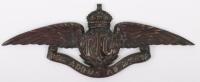 WW1 Royal Flying Corps (RFC) Door Plaque