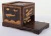 Great War Period Royal Air Force Parquetry Money / Jewellery Box - 9