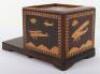 Great War Period Royal Air Force Parquetry Money / Jewellery Box - 11