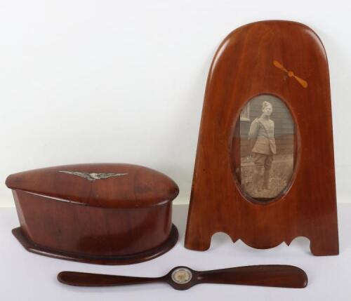WW1 Propeller Tip Picture Frame
