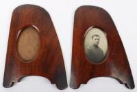 2x WW1 Royal Flying Corps Propeller Tip Picture Frames