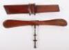 Two Small Wooden Propellers