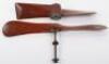 Two Small Wooden Propellers - 4