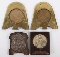 Pair of Brass Propeller Tip Picture Frames