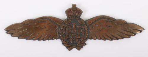 Inter War Period Royal Air Force Door Plaque