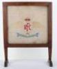 Royal Flying Corps Embroidered Fire Screen