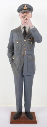 J Compton Sons & Webb Ltd Advertising Figure in the form of a Royal Air Force Pilot