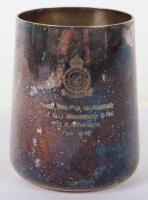 Silver Plate Tankard of No149 Squadron Interest