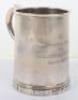 Hallmarked Silver Tankard Presented to the Officers of 149 (B) Squadron by Flight Lieutenant D E Davies DFC AFC - 3