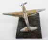 WW2 Period Desk Model of a WW2 Fighter Aircraft - 4