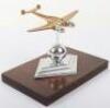 WW2 Desk Model of a Fighter Bomber Aircraft