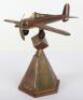 WW2 Period Desk Model of a French Fighter Plane (Morane-Saulnier M.S 406) - 4