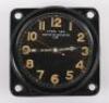 French Aircraft Cockpit Clock