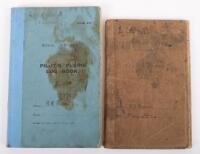 Pair of Pre-WW2 Royal Air Force & Civil Flying Log Books of Flying Officer B R Freeman