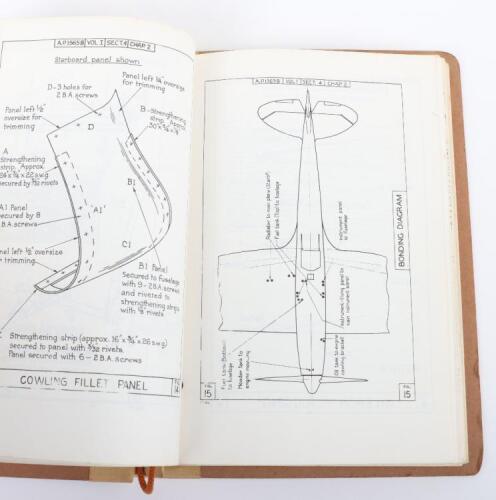WW2 Spitfire Aircraft Merlin Engine Manual