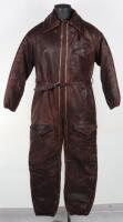 One Piece Leather Flight Suit