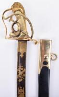 ^ Rare naval officer’s sword, late 18th century