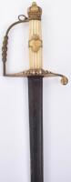 ^ Georgian naval officer’s sword c.1800