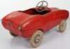 A rare Giordani Sports child’s pedal car, Italian 1950s - 5