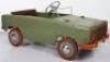 An early Moskvich pressed steel child’s pedal car, Russian circa 1950 - 3